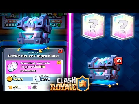NUEVA LEGENDARIA "FANTASMA REAL" & ABRIMOS LOS NUEVOS COFRES!! | Clash Royale | Rubinho vlc