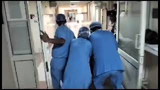 FIRE SAFETY MOCK DRILL IN OPERATION THEATRE.....