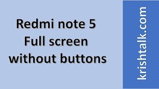 How to remove buttons in Android phone | iPhone like gestures screenshot 2