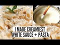 FINALLY Made CHEESY, CREAMIEST White Sauce Pasta Recipe!! | Best white sauce pasta | #StayHome