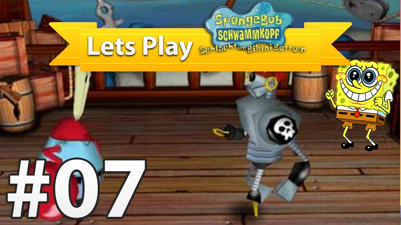 Spongebob Schwammkopf Schlacht um Bikini Bottom 07 (Abfalleimer 1/2) [FullHD/German] YouTube