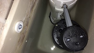Fixing Constantly Running Dual Flush Toilet Cistern Inlet Fill Valve