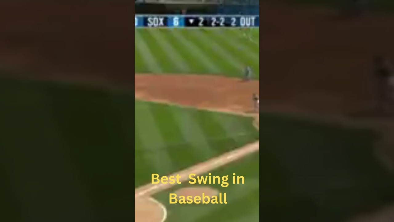 Удар Кена Гриффи-младшего в замедленной съемке 