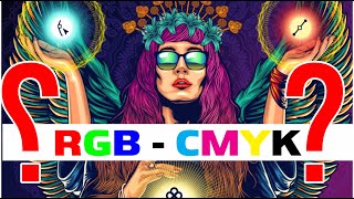 CorelDRAW -Difference Between RGB & CMYK COLOURS #Coreldraw #Learngraphic