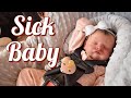 Luna Is Sick | Morning Routine With Reborn Baby | Relaxing Realistic Newborn Doll Roleplay