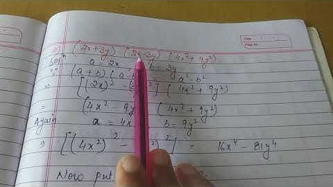 ch 6 Algebraic expressions and identities (Ex-6.5)