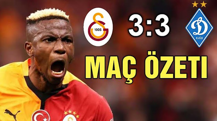 Galatasaray - Dinamo Kiev 3-3 MAÇ ÖZETI /Highlights (Avrupa Ligi)