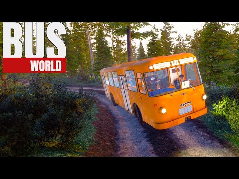 Видео: Bus World - Застрял в Лесу