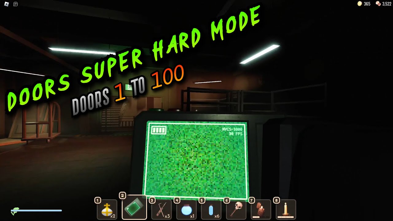 Doors SUPER HARD MODE Room 1 to 100 Solo (Full Walkthrough