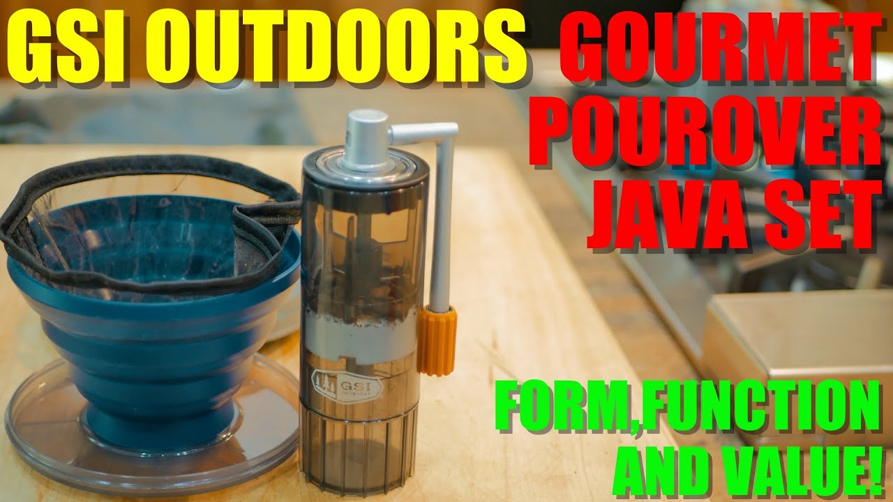 GSI Gourmet Pour Over Java Set 
