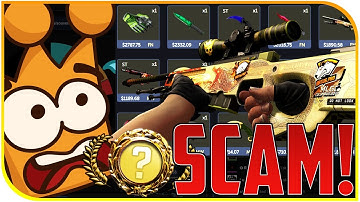 ACHTUNG!! 1500$ Cs Go Scam Seite ► Knife und Skin Scam