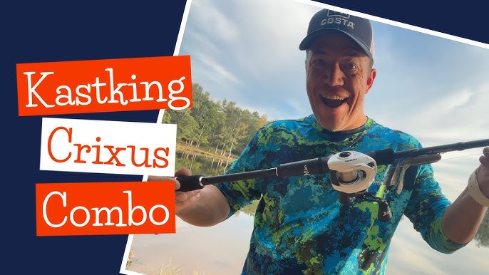 NEW KastKing CRIXUS FISHING ROD and REEL COMBOS - Affordable