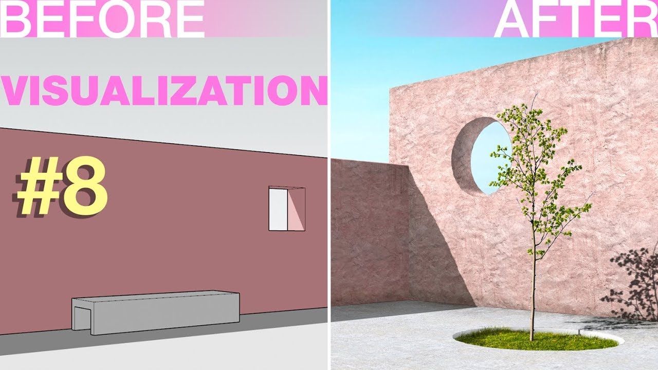  Photoshop Architecture Visualization 8 MINIMALISM YouTube