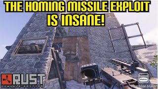 The Homing Missile Exploit in Rust Console is INSANE