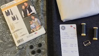 How to Sew: Read the Envelope & Shopping Simplicity 8023 Men’s Waistcoat - Part 1 | #sewwithabi