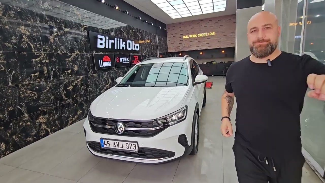 0 km Volkswagen Taigo Tech Crystal Seramik Kaplama LLumar Cam Filmi Su İtici Motor Koruma