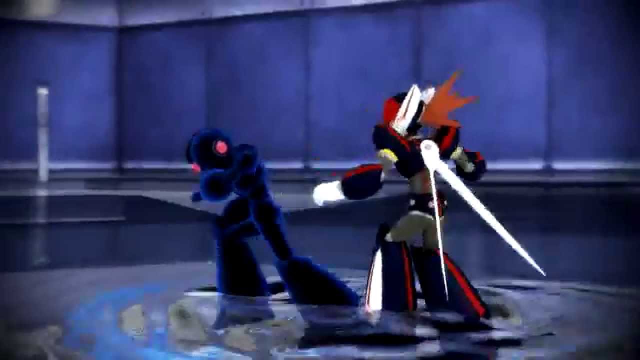 [MMD] MMX Axl vs. X? - YouTube