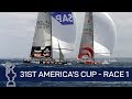 31st America's Cup Race 1 SUI vs. NZL | AMERICA'S CUP