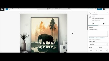Three Image Side by side in gutenberg editor