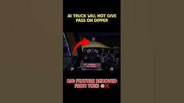 😱BIG FEATURE REMOVED in TOE 3 LETEST UPDATE❌AI VEHICLE NOT GIVING PASS ON DIPPER #truckersofeurope3