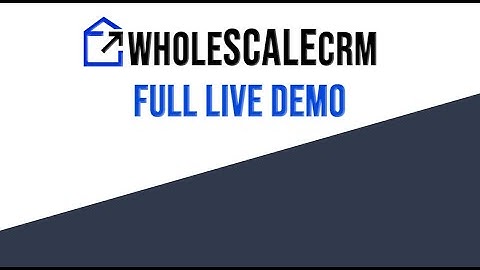 WHOLESCALECRM FULL LIVE DEMO (Podio CRM For Wholesaling Real Estate!)