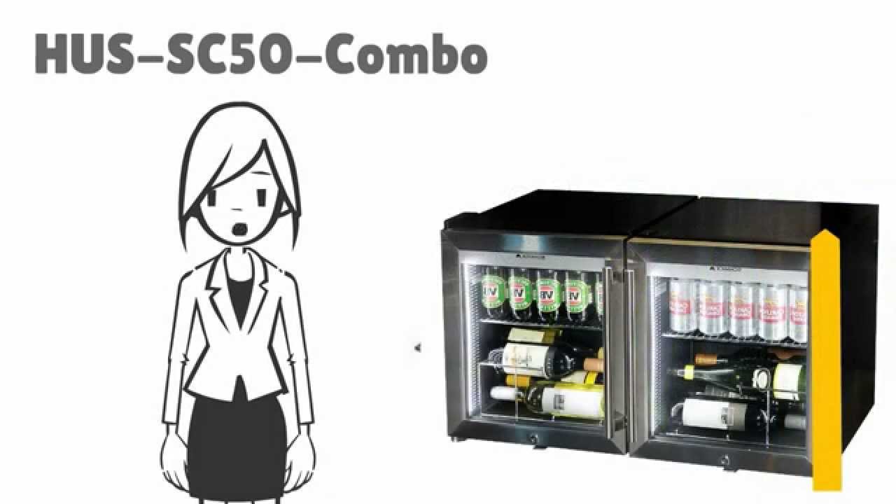 Bar Fridges Australia SC50 SS Combo Alfresco Bar Fridge Product Video