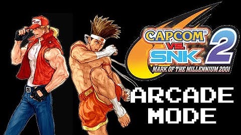 Capcom VS SNK 2~Arcade Mode as Team Fatal Fury (Terry & Joe)