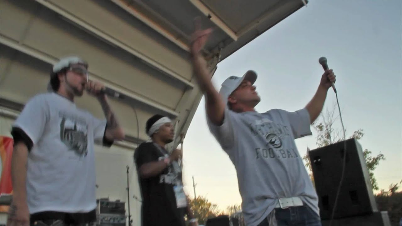 Lucky Charm, Whyte Myk, and Flocain (Omaha Nighthawks Game 1 Live Performance)