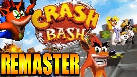 Talking Crash Bash Remastered Release PS4