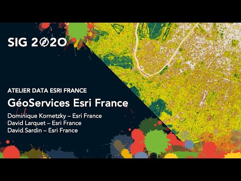 [Live] SIG 2020 - GéoServices Esri France