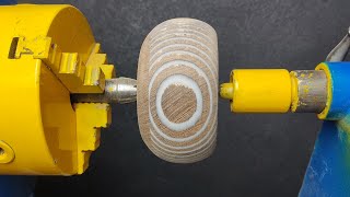 WOODtuRninG ASMR : I Fell In LOVE with this WOOD Finish