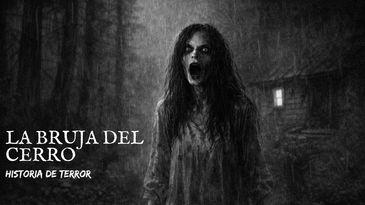 VI UNA BRUJA EN EL CERRO ... Y ME SIGUIO ( HISTORIAS DE TERROR)