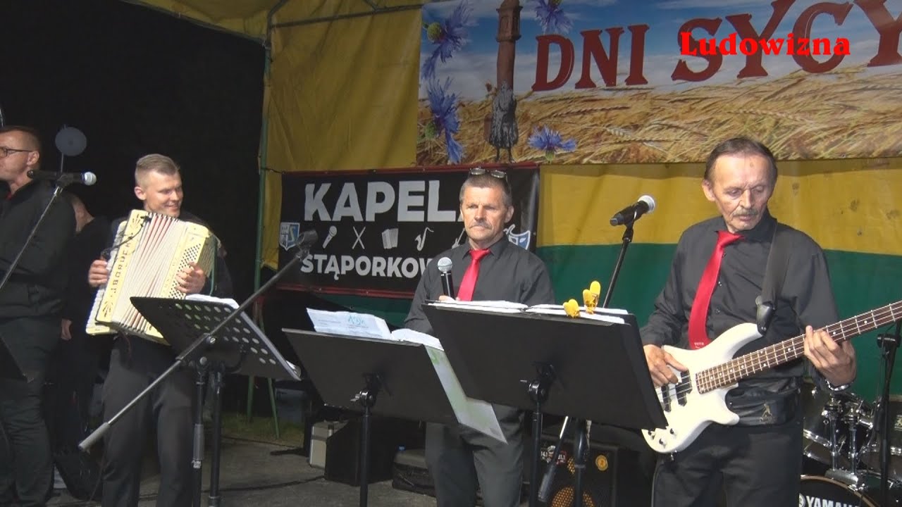 16 czerwca 2024 Wypasiona WIĄZANKA ~ Kapeli STĄPORKOWSKIEJ Taneczna zabawa w sycyńskim PARKU