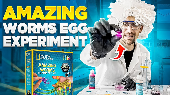 National Geographic Amazing Reactions Chemistry Set