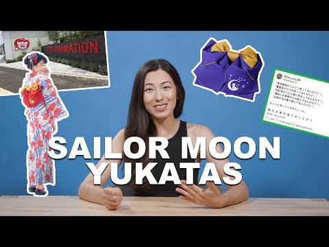 Sailor moon themed Yukatas are trending in Japan