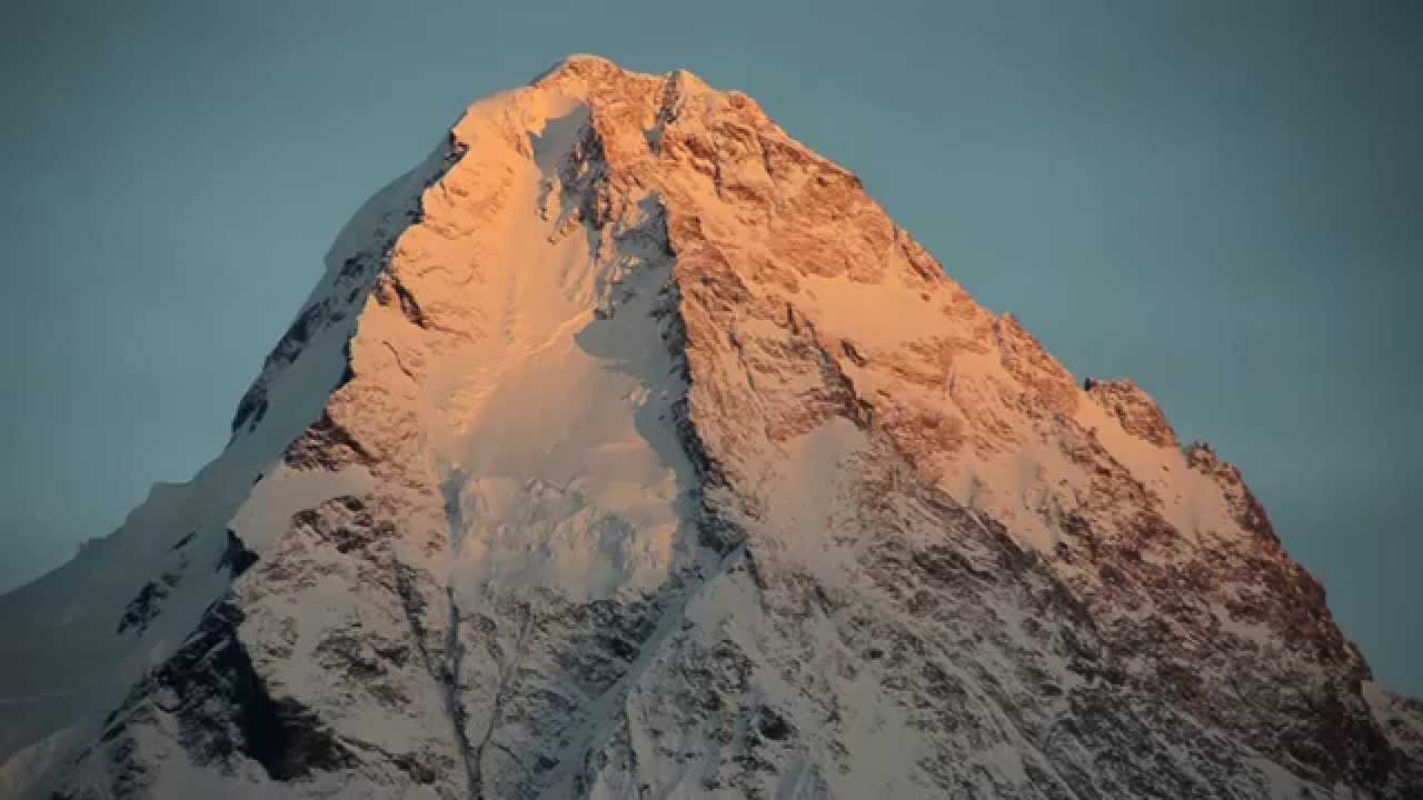 K2 North Face At Sunset - YouTube