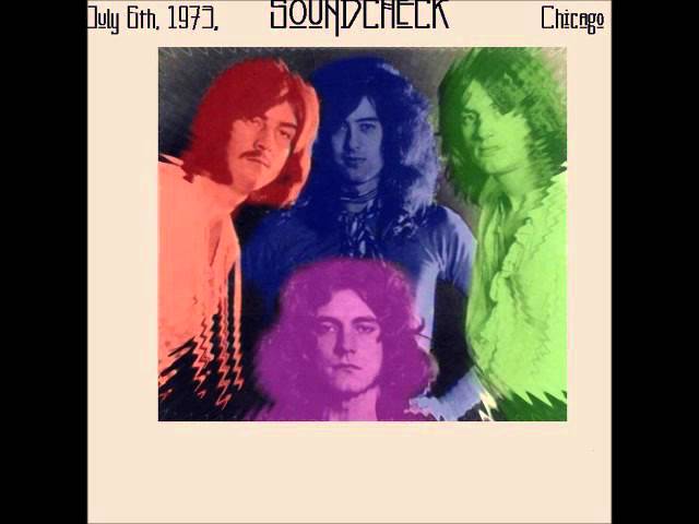 Led Zeppelin- Sugar Baby/Strawberry Jam- Chicago Soundcheck