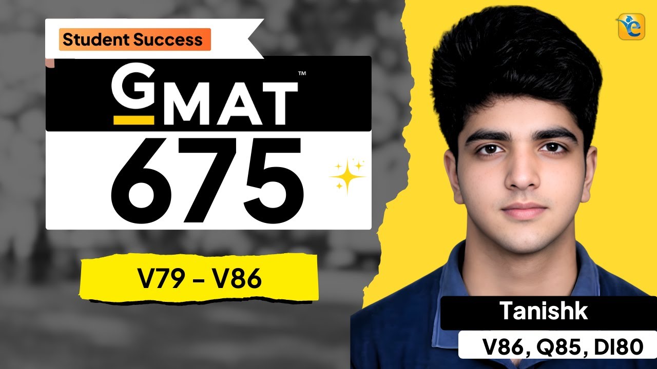 GMAT 675 | 48th %ile – 96th %ile Verbal Improvement - YouTube