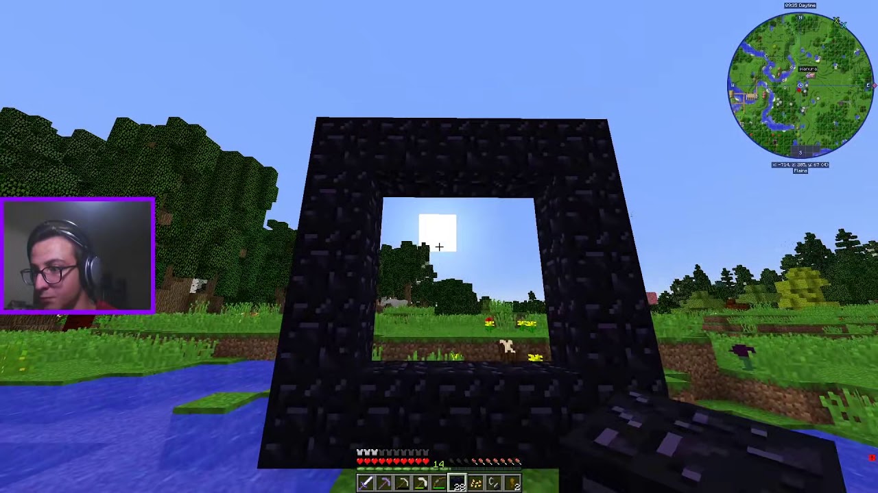 Modded Minecraft 4 Grindstone, Gold Furnace, Nether, Simple Storage