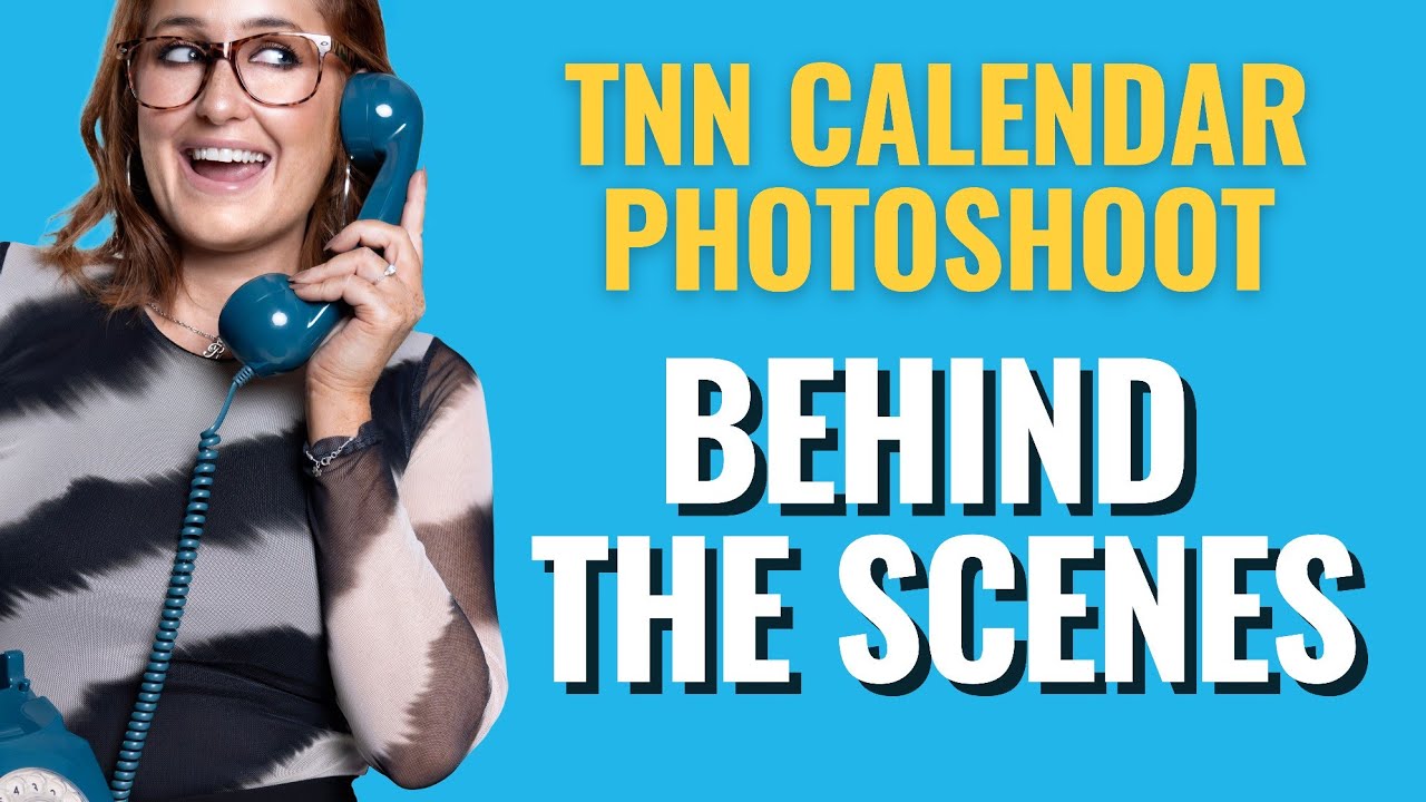 Behind The Scenes Of My Calendar Photoshoot