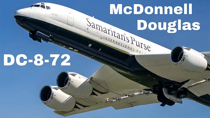 EPIC Douglas DC-8 Takeoff to Oshkosh 2025!! | Samaritans Purse N782SP Engine Startup + Takeoff (GSO)