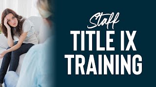 MCC Staff Title IX Training (2021)