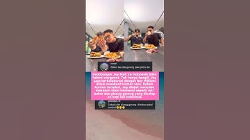 Boy Williams Ajak Jay Park Makan Pisang Goreng Sambil Minum Kopi #fyp #artis #selebriti