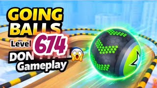 Going balls level 674 complete gameplay #relaxingbraingamesvk #goingballsvk #newupdate