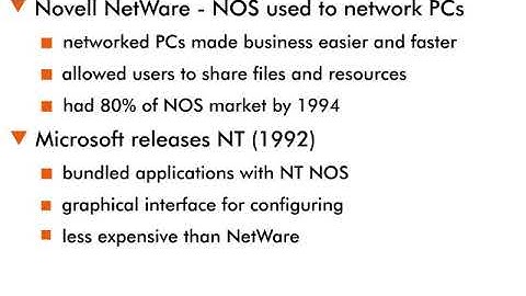 Network Operating Systems - 6 : NOS Development