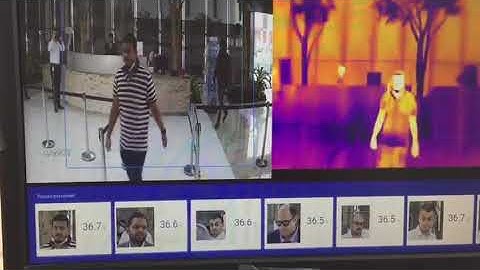 Monitor, detect and alert fever at high speed & sensitivity with integrated thermal images.