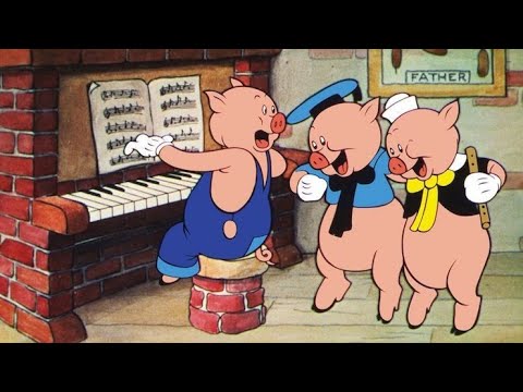 Cartoon Silly Symphony Three Little Pigs