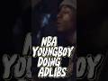 NBA YOUNGBOY DROPPING ADLIBS #nbayoungboy #rap #hiphop #viral