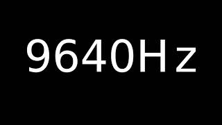 Speaker Sound Test 9640Hz | Speaker cleaner sound