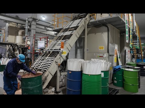 蛍光灯をリサイクルするプロセス。捨てずに再利用！リサイクルの裏側を大公開！